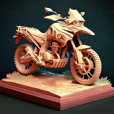 3D модель БМВ Ф 650 ГС (STL)